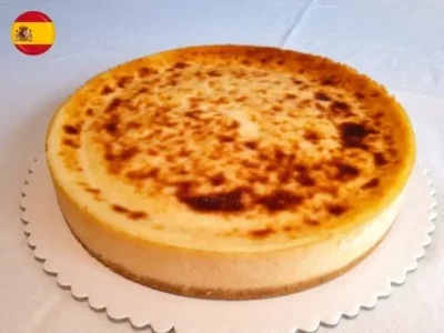 Tarta de queso española mediana a domicilio