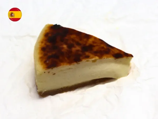 Tarta de queso española tajada delivery | Receta Cheesecake Original