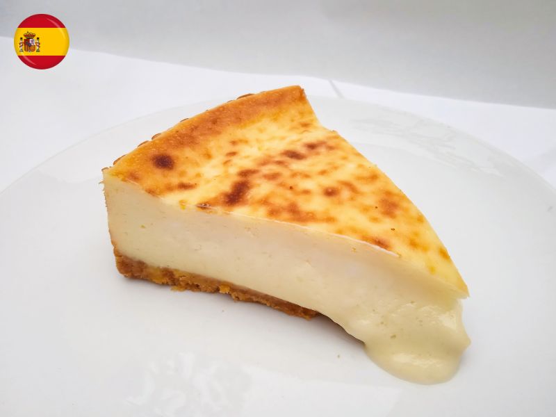 Tajada de Tarta de Queso Española