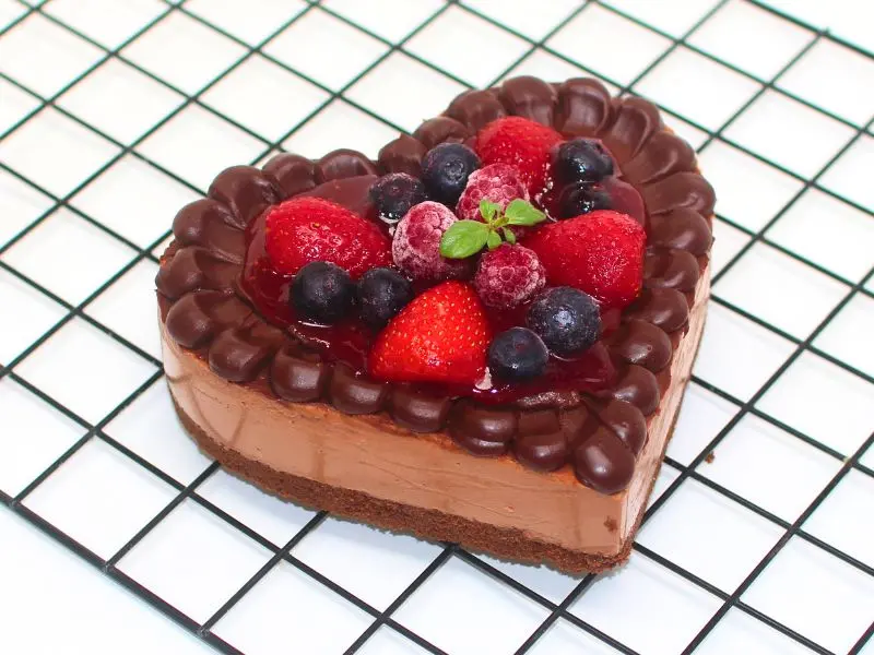 Mousse Queso Chocolate Baileys con Fresas | San Valentin