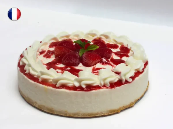 Mousse de fresas mediano delivery | Cheesecake sin horno